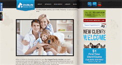 Desktop Screenshot of dublinvethospital.com